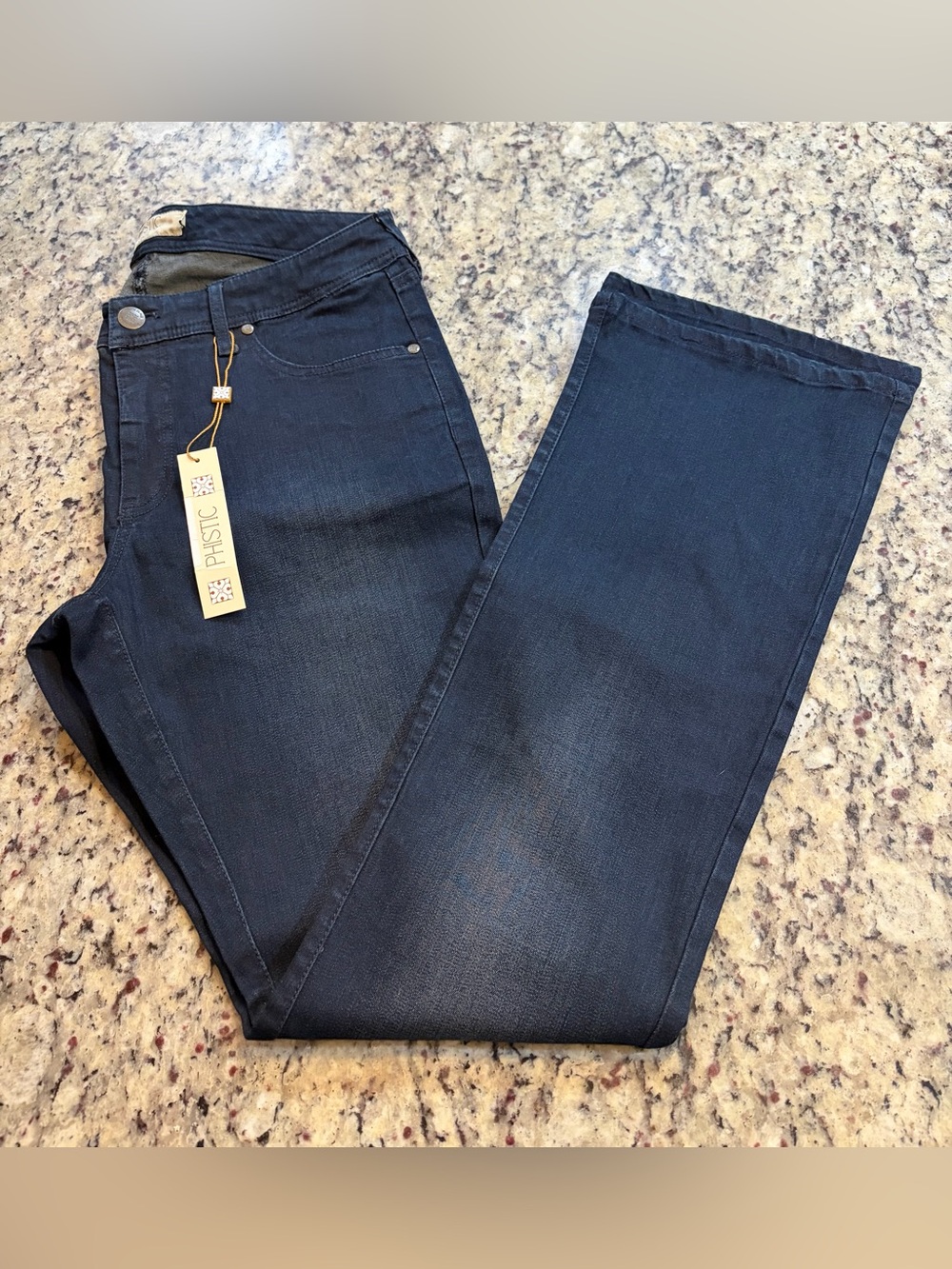 Phistic Women's Dark Indigo Boot Cut Jeans